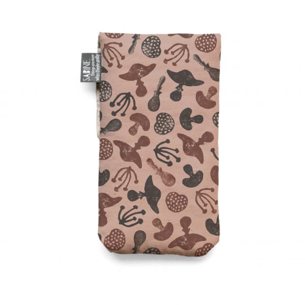 Hoesje voor telefoon of bril Mushrooms - Afbeelding 2